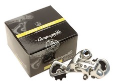 Desviador trasero triple Campagnolo Comp 10 velocidades plateado jaula larga RD7-C0X NUEVO EN CAJA NUEVO