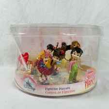 Disney Fancy Nancy 5-Piece PVC Figure Playset with Fold-Up Play Mat   New in Box