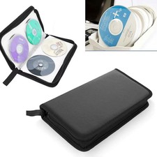 CD/DVD Disc Carry Case Handbag for 80pc Large Capacity Album Storage Sleeve
