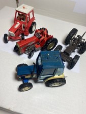 NP342 Britains vintage toy farm tractors - bundle of 4 incomplete Massey Ford