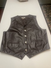 Roper Mens Buffalo Nickel Nappa Brown Leather...