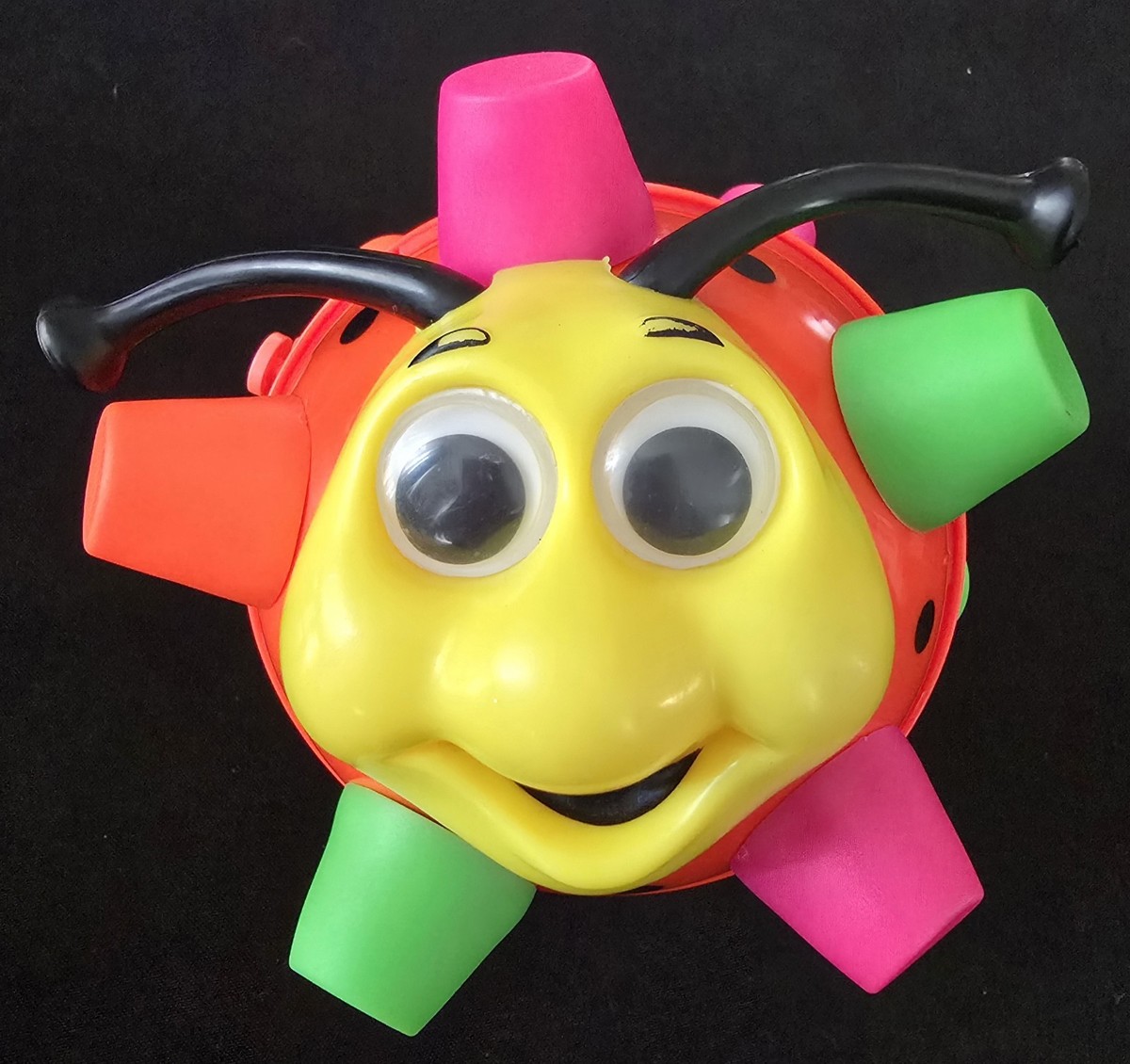 1992 Vintage Bumble Ball Buddy Bug Lady Bug Ball Working Conditon