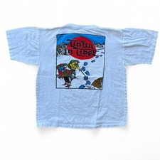 Vintage 90s The Adventures of Tin Tin In Tibet T Shirt Size Large