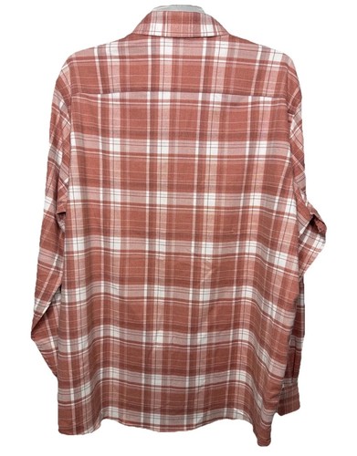 Southern Tide Shirt Men's Large Red White Plaid Button-Down Long Sleeve Cotton - Picture 4 of 5