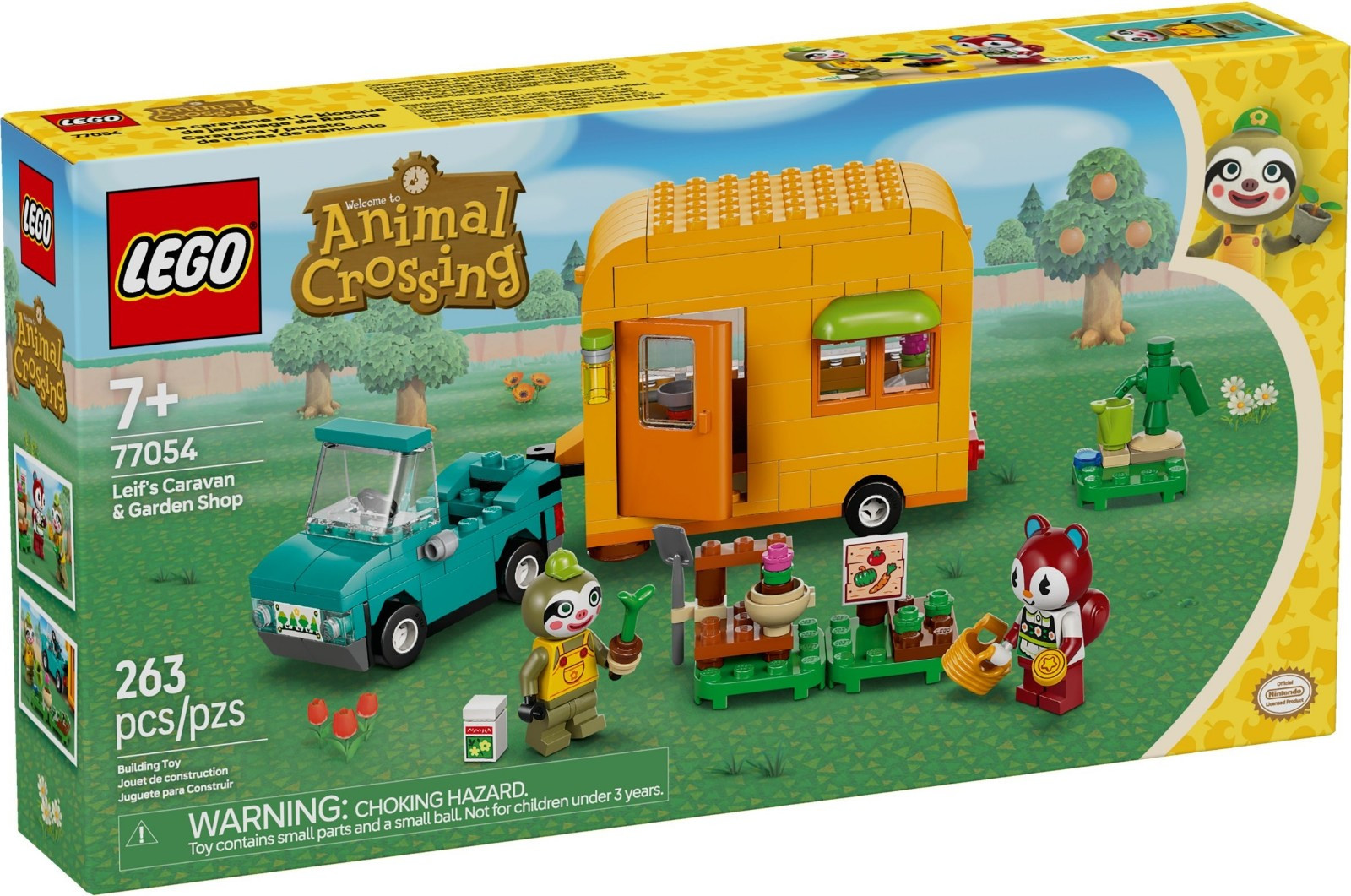 LEGO Animal Crossing 77054 Leif’s Caravan & Garden Shop - New & Sealed - Image 4