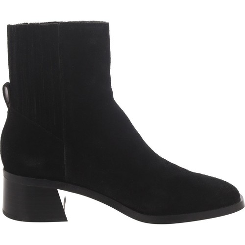 Dolce Vita Womens Black Suede Pull On Ankle Boots 8.5 Medium (B,M) BHFO 9628 - Picture 2 of 3