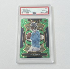 CAM WARD 2025 SELECT GREEN DISCO RC #d 2/5 GEM MINT PSA 10 (RARE SSP) #26