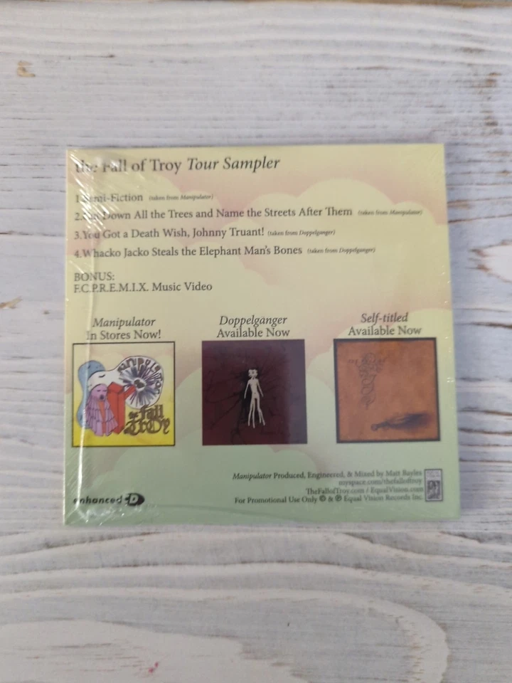 Fall of Troy Tour Sampler Promo CD (Sealed) - Image 2 of 2
