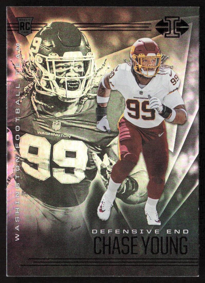 2020 Panini Illusions Chase Young #25 Rookie Washington Football Team
