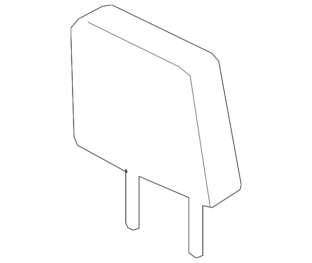 Genuine Nissan Headrest 86430-EZ39A