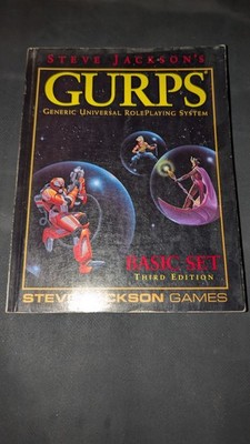 Steve Jacksons GURPS Generic Universal Role Playing System Basic Set 3rd Edition