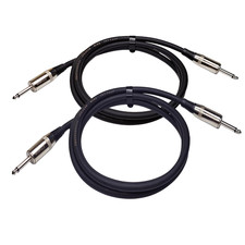 Professional Audio Speaker Cables 1/4" to 1/4" TS Speaker Cords 12 AWG Pack Amp