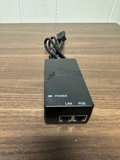 Power Over Ethernet Injector Model 740-64214-001 Input 100-240V 50/60Hz Max