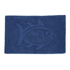 Southern Tide Reversible Bath Rug 100 Cotton Soft Absorbent Double-Sided Design