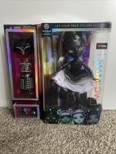Rainbow High Shadow Series 1 SHANELLE ONYX Greyscale Fashion Doll Outfits New