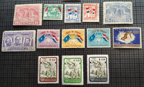 Paraguay Briefmarken Lot. Scott's 195...C235. Gebraucht an MH. sal's briefmarkenladen. - Bild 3 von 3