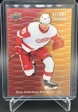 2023-24 Allure Color Flow Orange-Yellow Elmer Soderblom #CF17 Red Wings