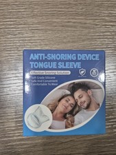 Tongue Stabilizing Device Mouthpiece - Anti-Snore Device, Reusable Snore Solutio