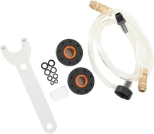 HS5157 Front Mount Hydraulic Steering Cylinder Seal Kit & Bleed for... 