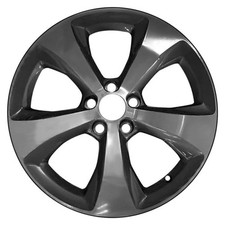 For Jeep Cherokee 19 Alloy Factory Wheel 5-Spoke Polished & Dark Charcoal