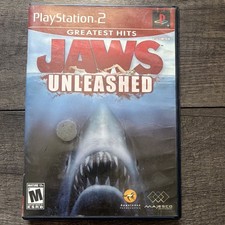Majesco Jaws Unleashed Greatest Hits Sony PlayStation 2 NTSC-U/C M Disc/Case