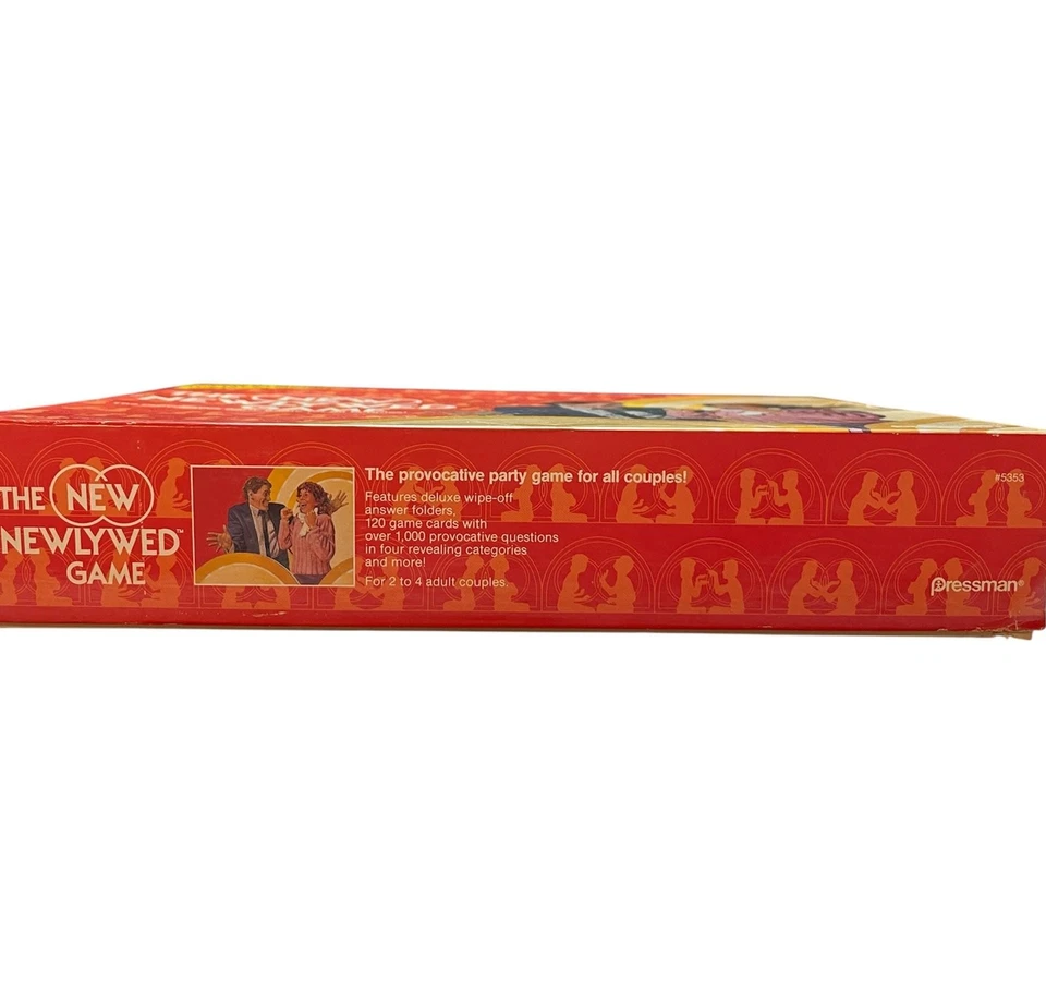 The Newlywed Game Vintage 1986 Pressman Board Game - Image 2 of 4