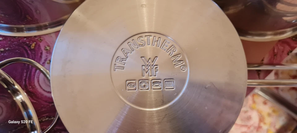 4 - er Set WMF Transtherm Kochtöpfe wie neu, für alle Herd- Typen ! - Bild 4 von 4