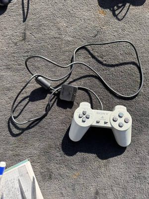 Sony PlayStation One PS1 Official OEM Gray Controller SCPH-1080 Good Condition#6