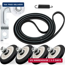 Upgraded Dryer Roller Kit for LG Kenmore Dryer Parts, Dryer Repair Kit Include 4