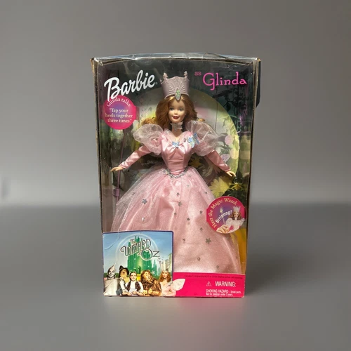 New Mattel Barbie Glinda The Good Witch Doll The Wizard of Oz 1999 
