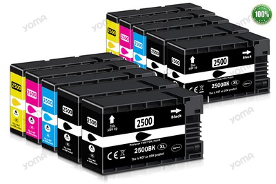 Patronen Kompatibel für Canon PGI-2500XL Maxify IB4050 4150 MB5050 MB5150 MB5350