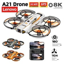 Drone Mini A21 Pro de Lenovo avec Caméra HD 4K 8K et Écran