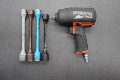 Snap On Tools Impact Wrench 1/2  Drive Pneumatic Air PT850 (Orange) & Torque