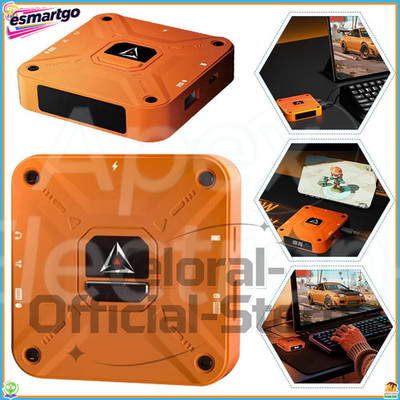 Gawming Ax360m QiBing Mobile Game Keyboard Mouse Converter 2000Hz for iOS PUBG