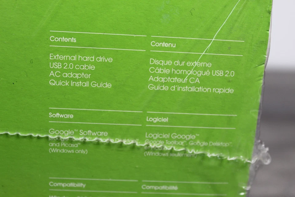 Western Digital My Book External USB 2.0 Hard Drive 640gb WD6400H1U-00 New - Image 3 of 4