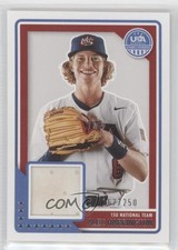 2023 Panini USA Baseball Stars & Stripes Material 167/250 Alex Harrington tj1