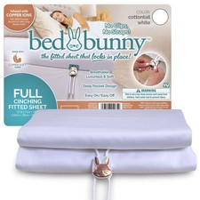 Bed Bunny Locking Fitted Bed Sheet,AS SEEN ON TV,Stays On Won t Slip Off, Full