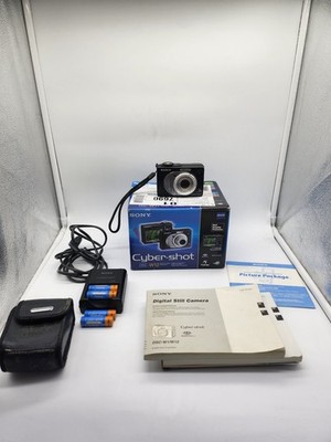 Sony Cyber Shot DSC W12 Digitalkamera- in OVP - Inkl. Zubehörpaket 