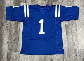 Josh Downs Indianapolis Colts Signed Jersey #1 Beckett Autographed (XL)