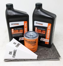 Generac 5W20 Full Synthetic Oil Change Kit 2 ...
