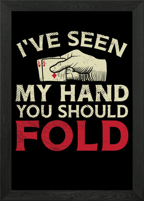 I Have Seen My Hand Gerahmtes Wandbild Poster Leinwanddruck Bild