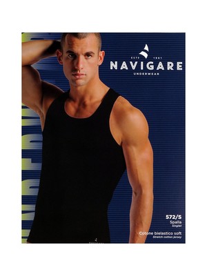 BIELASTISCHES BAUMWOLLHEMD HERREN NAVIGIEREN 572/S