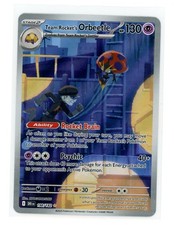 Team Rocket's Orbeetle 198/182 Illustration Rare Destined Rivals Pokemon Card NM