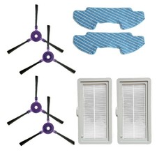 8pcs Filter For Samsung Mop Cloth POWERbot-E Side Brush Cleaning Replacement Set