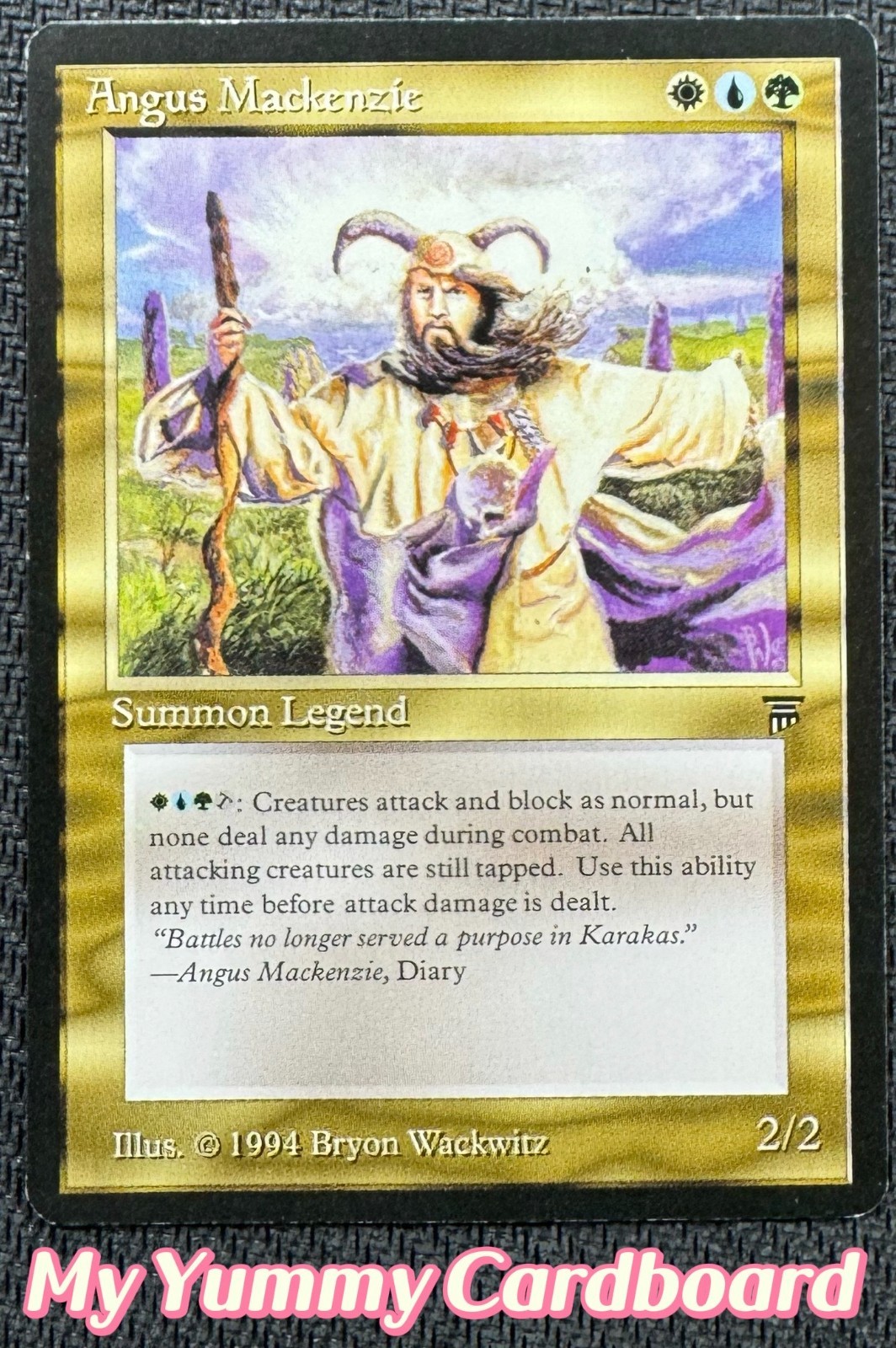 MTG Legends Angus Mackenzie — Lightly Played+ | Legends 1994