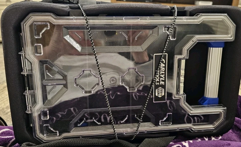 NWT Carlyle Tools Napa 16" Tool Bag & Organizer 20+ POCKETS portable Heavy Duty - Image 4 of 4