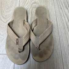 Rainbow Women's L Sandals Single Layer Classic Sierra Leather 1  Strap w/Arch