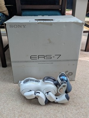 Sony AIBO ERS-7 Entertainment Robot Dog Pearl White - Boxed SPARES/REPAIR