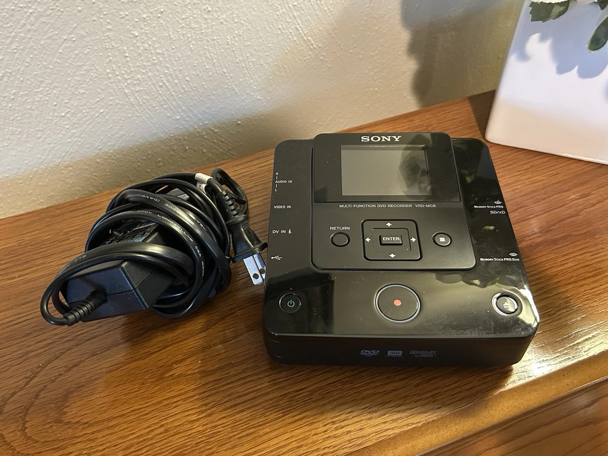 値下げ）SONY VRD-MC6 DVDレコーダー Sony VRD‑MC6 DVDirect Multi‑Function DVD Recorder – 2.7″ LCD