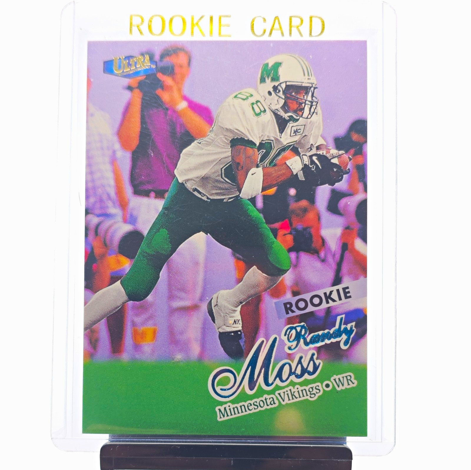 Fleer 1998 Ultra Randy Moss #207 RC Rookie Minnesota Vikings Football Card